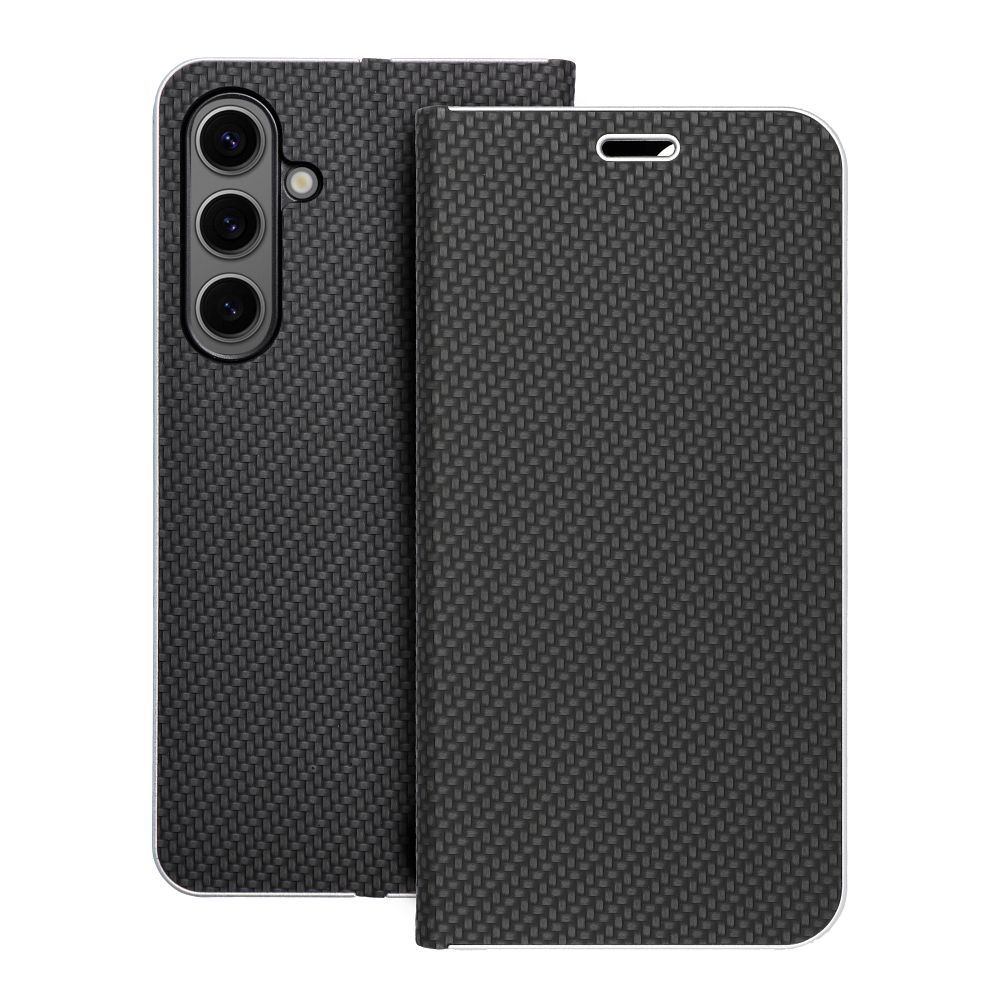 LUNA Book Carbon for SAMSUNG S24 Plus black LUNA Book Carbon for SAMSUNG S24 Plus black