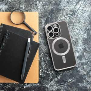 ELECTRO MAG COVER case compatible with MagSafe for IPHONE 16 Pro titanium 5 40f913e02c8c8bbcfc87ed8f6775065d