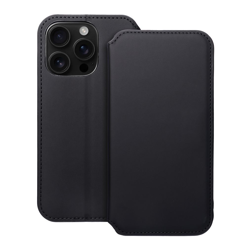 DUAL POCKET Book case for IPHONE 16 Pro black DUAL POCKET Book case for IPHONE 16 Pro black