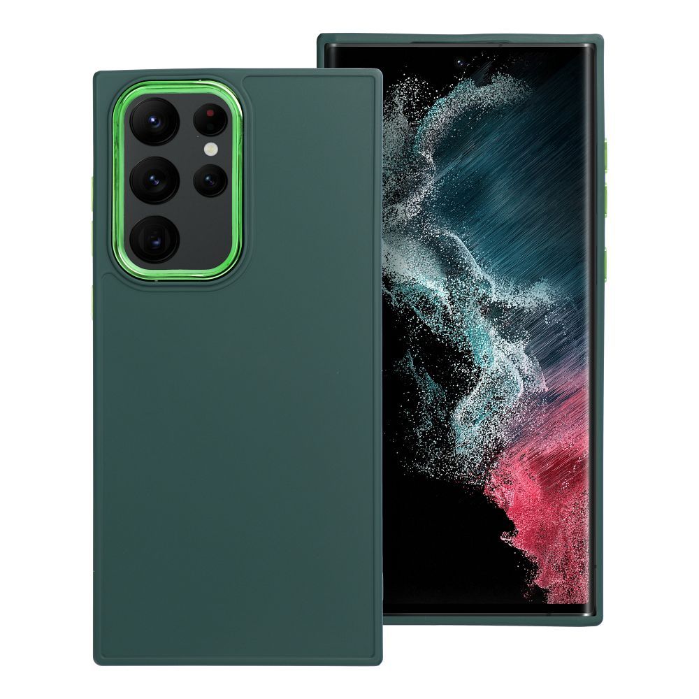 FRAME Case for SAMSUNG S22 Ultra green FRAME Case for SAMSUNG S22 Ultra green