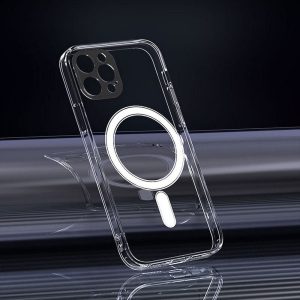 CLEAR MAG COVER (MID) case compatible with MagSafe for IPHONE 12 Pro Max transparent 5 4ef245a1befa7fece158b35e3891b88f