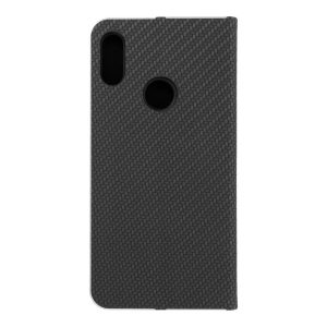 LUNA Book Carbon θήκη για HUAWEI Y6 2019 Μαύρη 2 518c541be14831a7714353a3b1e5acdd