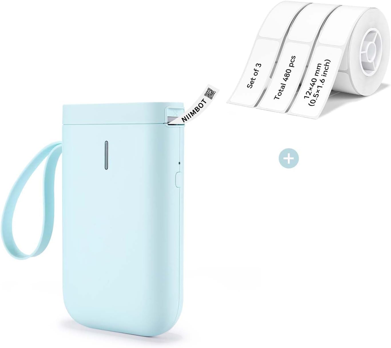 NIIMBOT THERMAL LABEL PRINTER D11 0.5-INCH GREEN NIIMBOT THERMAL LABEL PRINTER D11 0.5-INCH GREEN