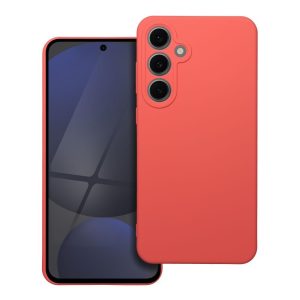 SILICONE case for SAMSUNG S24 FE peach