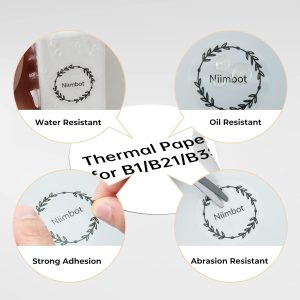 NIIMBOT THERMAL LABEL PAPER 50*50-150 TRANSPARENT ROUND 3 61Ot5Uc9GaL. AC SL1500