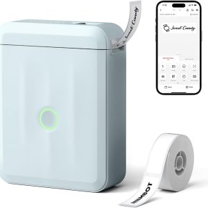 NIIMBOT THERMAL LABEL PRINTER D110-M 0.5-INCH BLUE