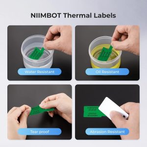 NIIMBOT THERMAL LABEL PAPER 25*38+40-100 CABLE GREEN 3 61adQIFM6WL. AC SL1500