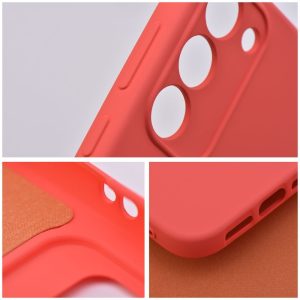 SILICONE case for SAMSUNG S24 peach 5 671798fa09db191f7356f3baa80375e5