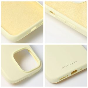 ROAR case CLOUD SKIN for IPHONE 16 Pro Light Yellow 4 68bba1d098291266e847d852ce53d379