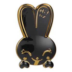 Phone stand RABBIT - stick-on - black