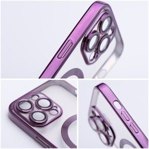 ELECTRO MAG COVER case compatible with MagSafe for IPHONE 16 Pro Max deep purple 3 6e9425885d3ae4f9917844646c3048cc
