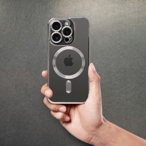 ELECTRO MAG COVER case compatible with MagSafe for IPHONE 15 Pro Max grey titanium 3 71adacd6f2acbb46530232c52e0667db