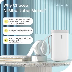 NIIMBOT THERMAL LABEL PRINTER D11 0.5-INCH WHITE 3 71sG5lRX9DL. AC SL1500