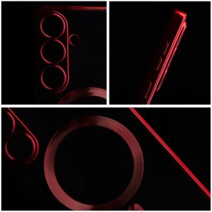 ELECTRO MAG COVER case compatible with MagSafe for SAMSUNG S25 Edge red 3 7bd4745ced368d775659b19f409aab8c