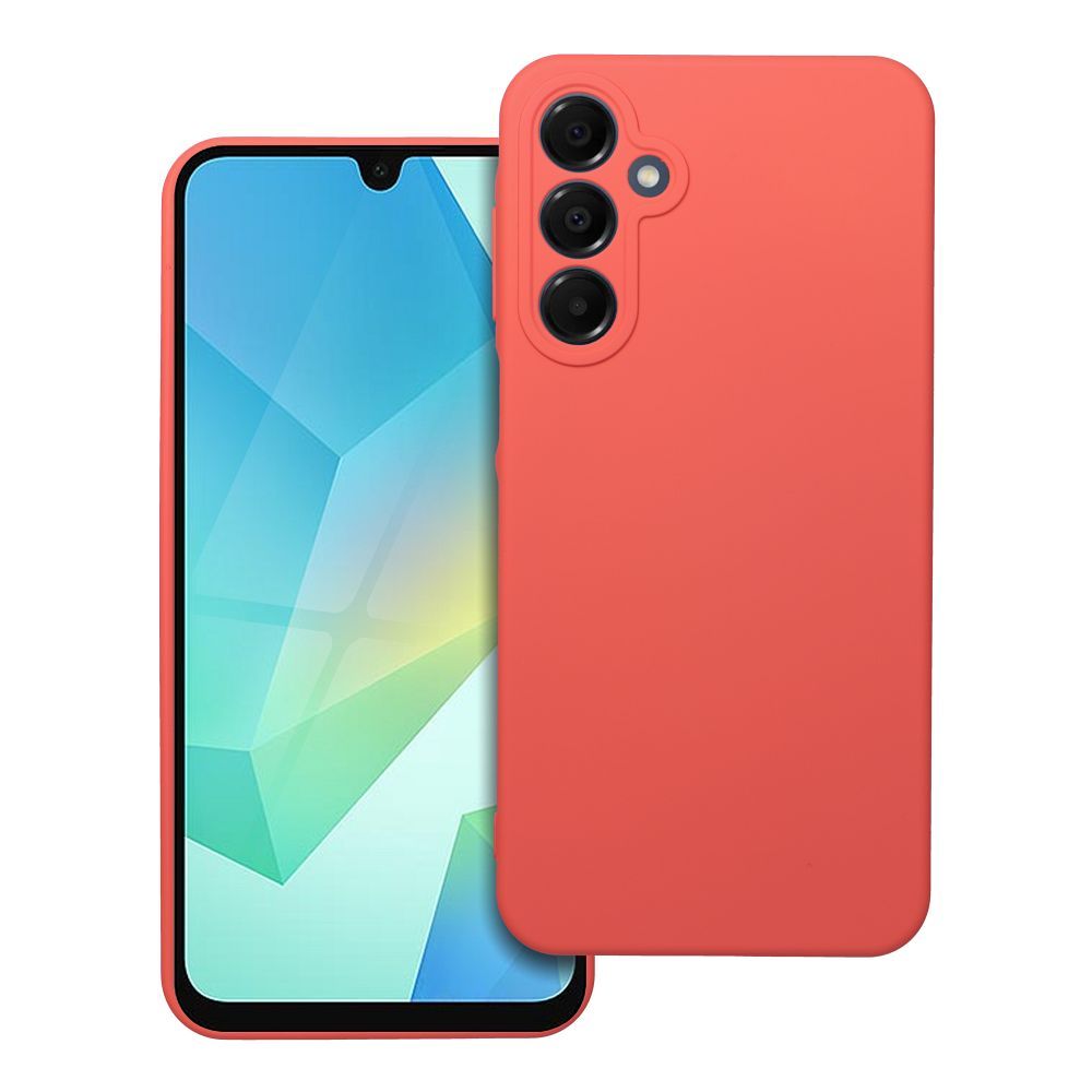 SILICONE case for SAMSUNG A16 5G / A16 4G peach SILICONE case for SAMSUNG A16 5G / A16 4G peach
