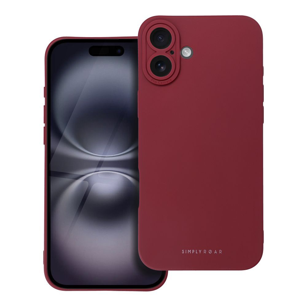 ROAR case LUNA for IPHONE 16 Plus Red ROAR case LUNA for IPHONE 16 Plus Red