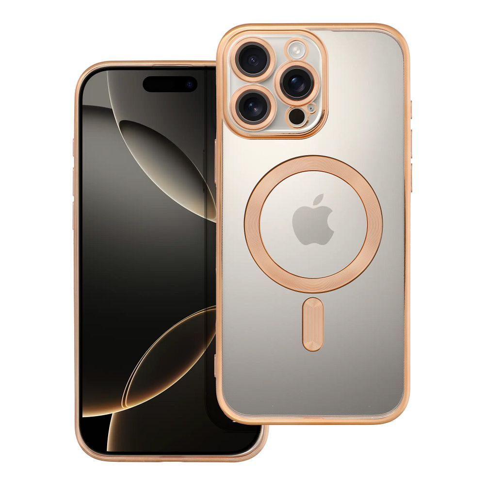 ELECTRO MAG COVER case compatible with MagSafe for IPHONE 16 Pro Max gold ELECTRO MAG COVER case compatible with MagSafe for IPHONE 16 Pro Max gold