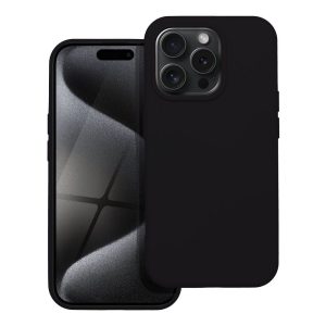 SILICONE case for IPHONE 15 Pro black 1 SILICONE case for IPHONE 15 Pro black