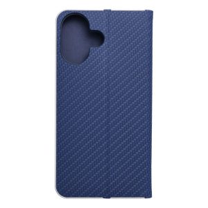 LUNA Book Carbon for IPHONE 16 blue 3 9291538b936170b07371a5e118c97109