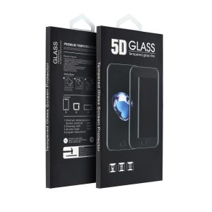 5D Full Glue Tempered Glass - for Samsung Galaxy A12 / M12 / F12 black