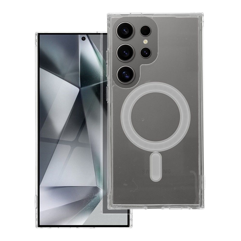 CLEAR MAG COVER case compatible with MagSafe for SAMSUNG A36 transparent CLEAR MAG COVER case compatible with MagSafe for SAMSUNG A36 transparent