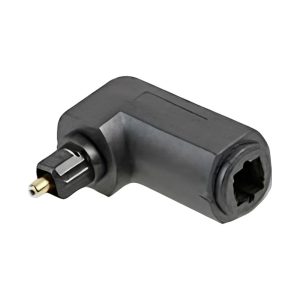 CABLEXPERT TOSLINK OPTICAL CABLE ANGLED ADAPTER