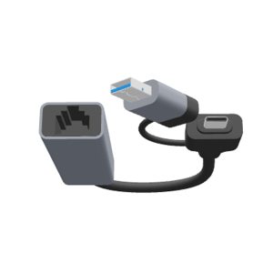 CABLEXPERT USB3.1+TYPEC 2.5G GIGABIT NETWORK ADAPTER SPACE GREY 3 A USB3AC LAN2G 01 3