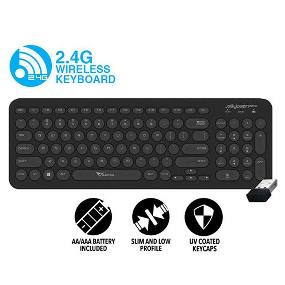 ALCATROZ WIRELESS KEYBOARD JELLYBEAN A200 BLACK ALCATROZ WIRELESS KEYBOARD JELLYBEAN A200 BLACK