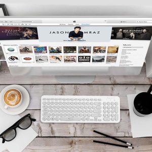 ALCATROZ WIRELESS MOUSE AND KEYBOARD JELLYBEAN A2000 W.WHITE 4 A200WW 2 1