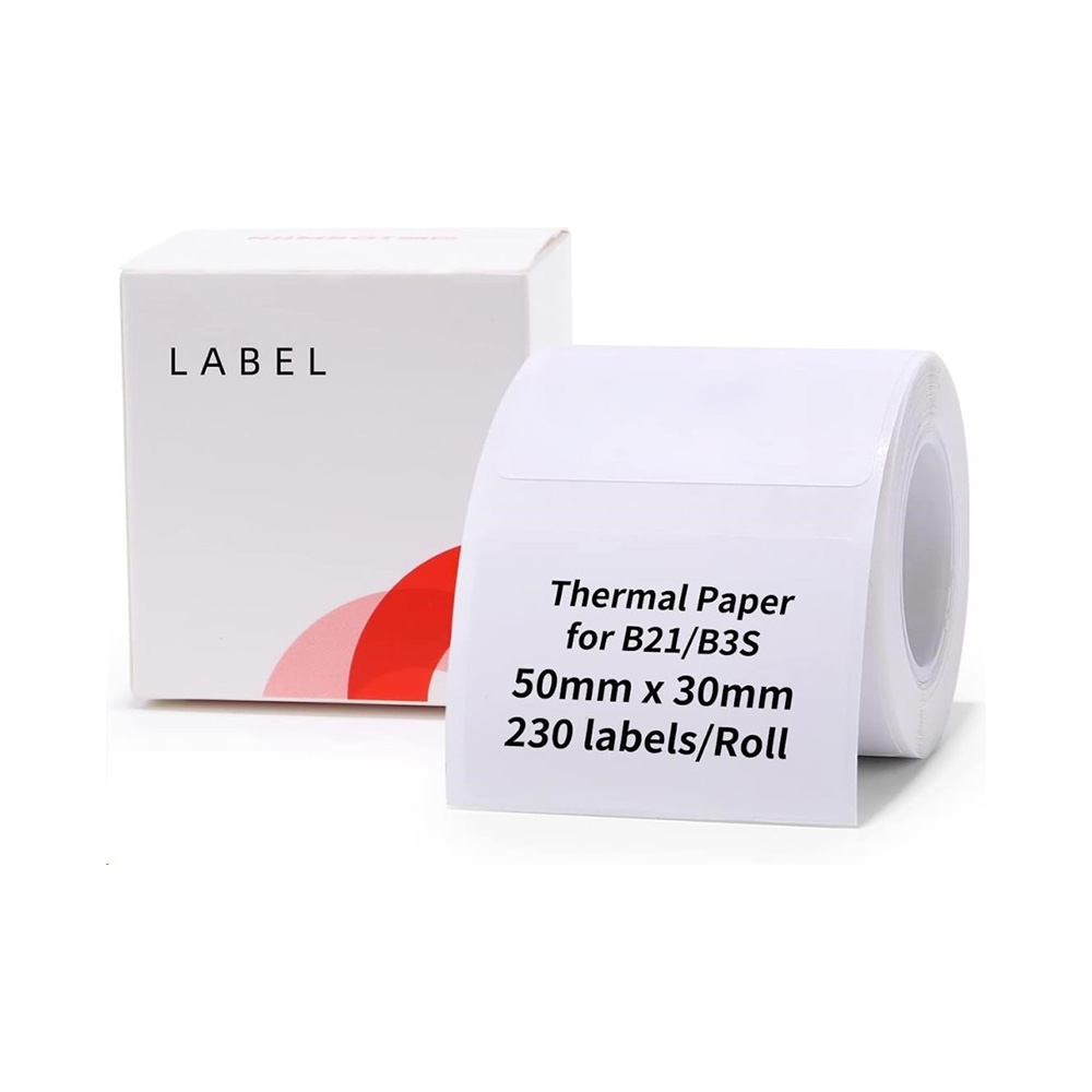 NIIMBOT THERMAL LABEL PAPER 50*30-230 WHITE NIIMBOT THERMAL LABEL PAPER 50*30-230 WHITE