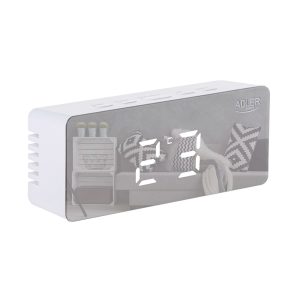 ADLER LED ALARM CLOCK WHITE 3 AD1189W 6