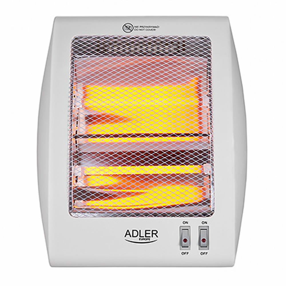 ADLER HALOGEN QUARTZ HEATER 400/800W ADLER HALOGEN QUARTZ HEATER 400/800W