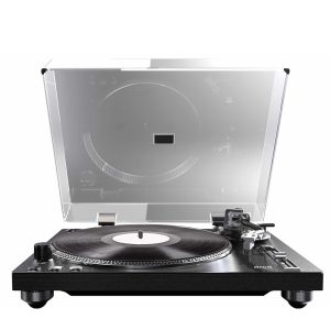 AIWA PROFESSIONAL BELT-DRIVE TURNTABLE BLUETOOTH PREAMP STROBOSCOPE USB REC BLACK 4 APX 1200BTBK4 3