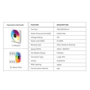 ARMAGGEDDON FAN CASE ARGB S1 BLACK 4 ARMAGGEDDON FAN CASE ARGB S1 BLACK 2