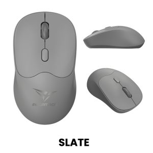 ALCATROZ SILENT BT5.4 WIRELESS MOUSE AIRMOUSE DUO 6R SLATE