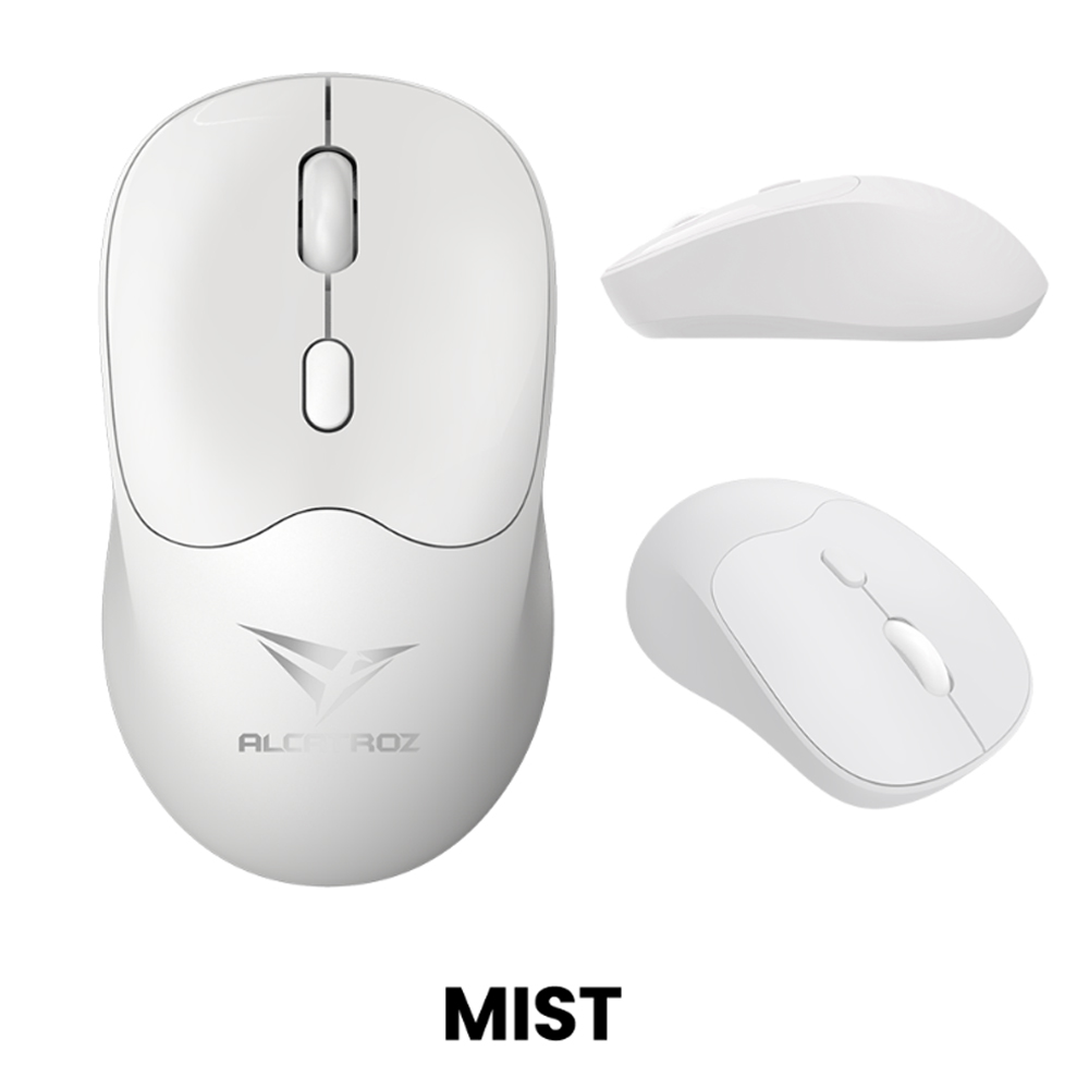 ALCATROZ SILENT BT5.4 WIRELESS MOUSE AIRMOUSE DUO 6R MIST ALCATROZ SILENT BT5.4 WIRELESS MOUSE AIRMOUSE DUO 6R MIST