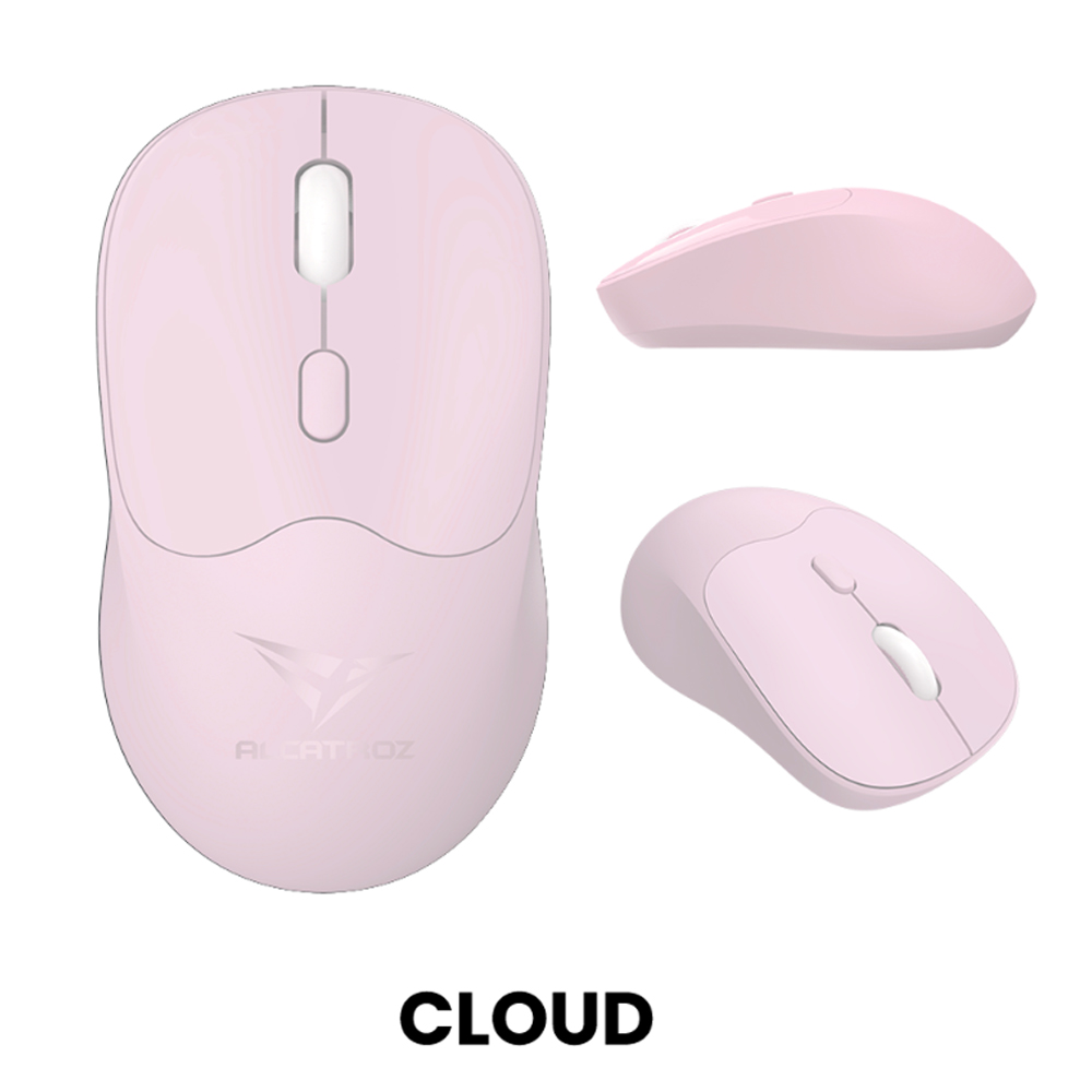 ALCATROZ SILENT BT5.4 WIRELESS MOUSE AIRMOUSE DUO 6R CLOUD ALCATROZ SILENT BT5.4 WIRELESS MOUSE AIRMOUSE DUO 6R CLOUD