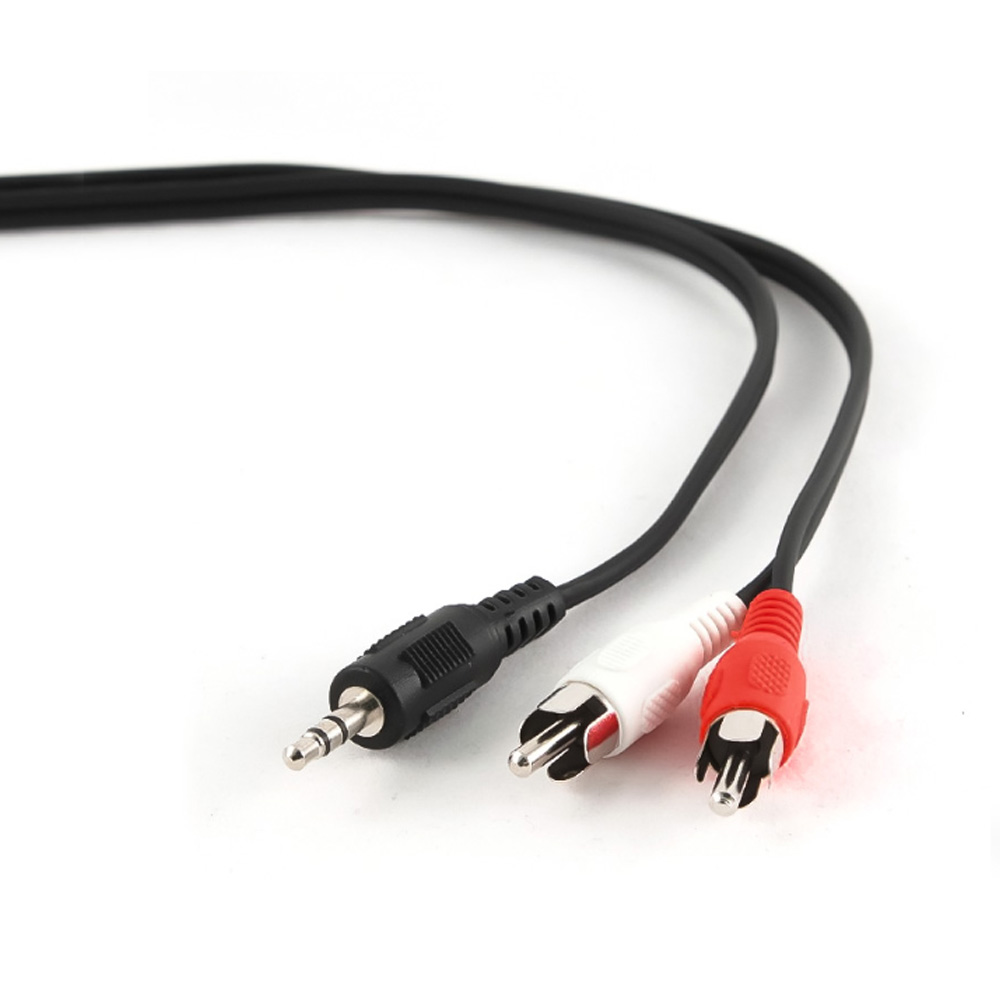 CABLEXPERT 3.5mm STEREO TO RCA PLUG CABLE 0.2m CABLEXPERT 3.5mm STEREO TO RCA PLUG CABLE 0.2m
