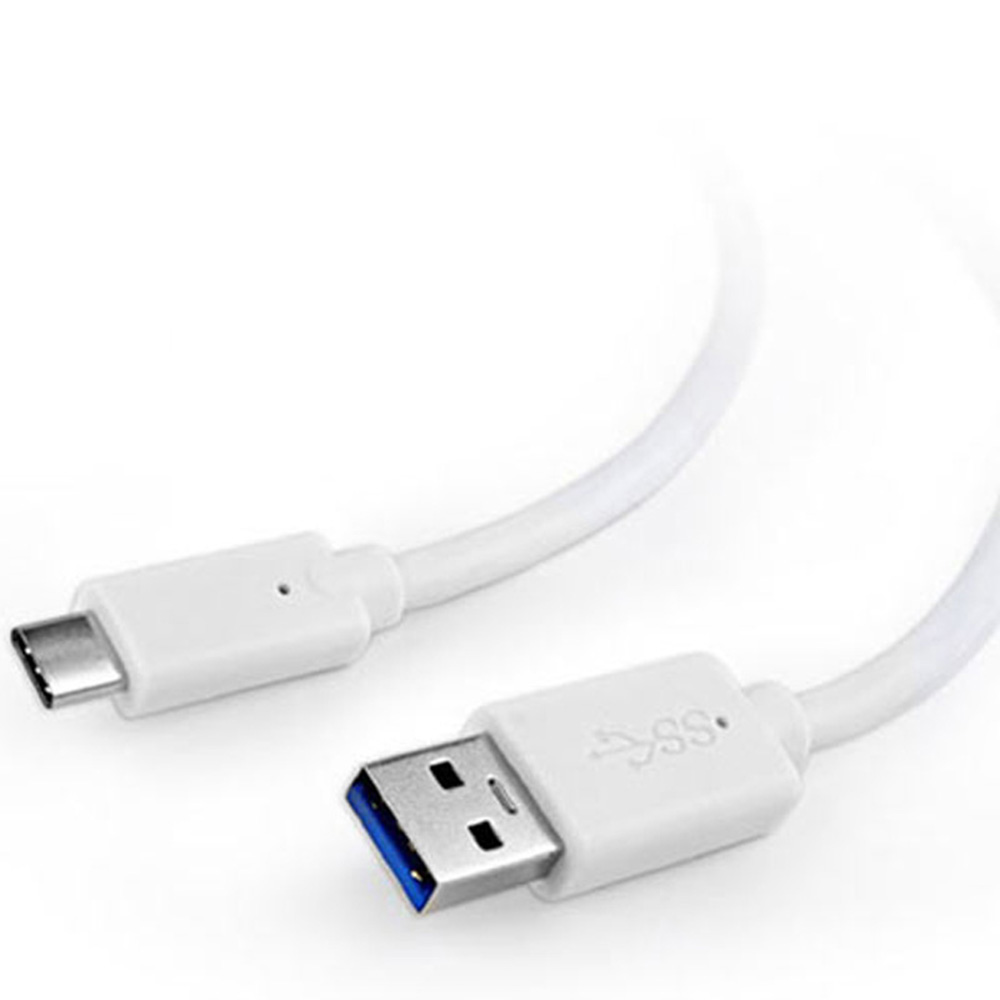 CABLEXPERT USB 3.0 AM TO TYPE-C CABLE 1M WHITE CABLEXPERT USB 3.0 AM TO TYPE-C CABLE 1M WHITE