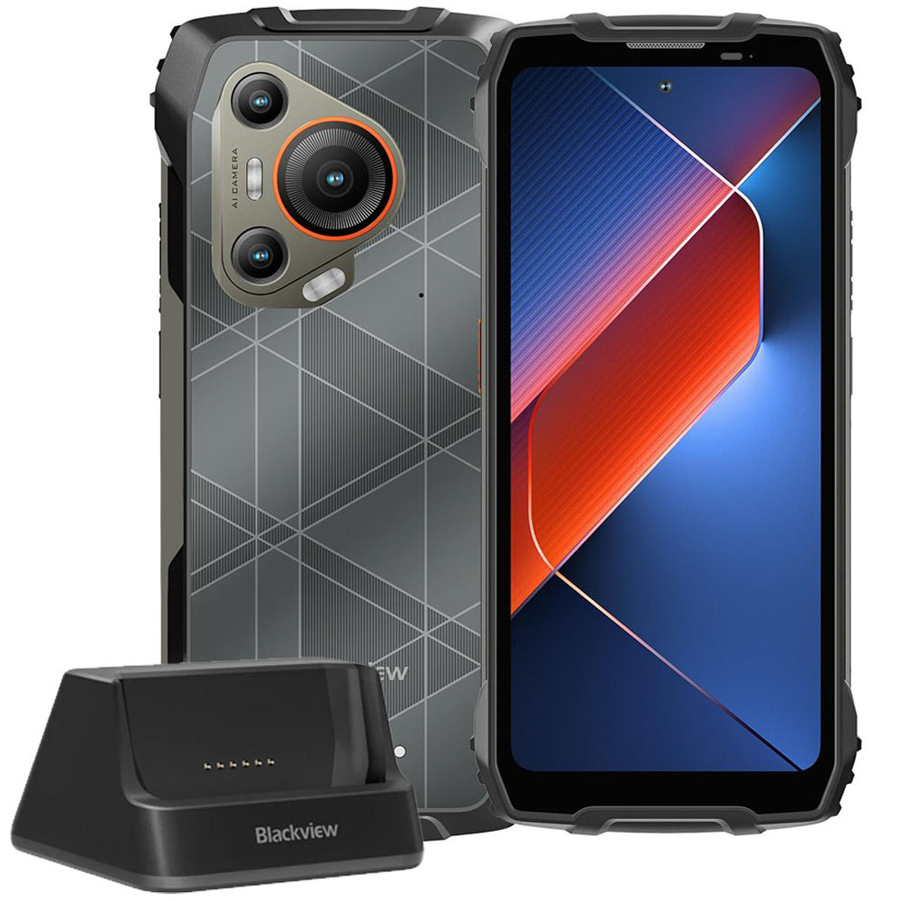 BLACKVIEW DUAL 5G RUGGED SMARTPHONE (8GB+256GB) BL7000 NFC WITH CHARGING DOCK BLACK BLACKVIEW DUAL 5G RUGGED SMARTPHONE (8GB+256GB) BL7000 NFC WITH CHARGING DOCK BLACK