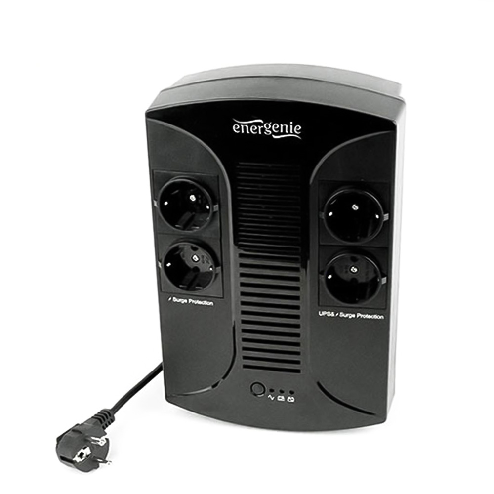 ENERGENIE 650VA UPS WITH AVR AND 4 EXTRA SOCKETS ENERGENIE 650VA UPS WITH AVR AND 4 EXTRA SOCKETS