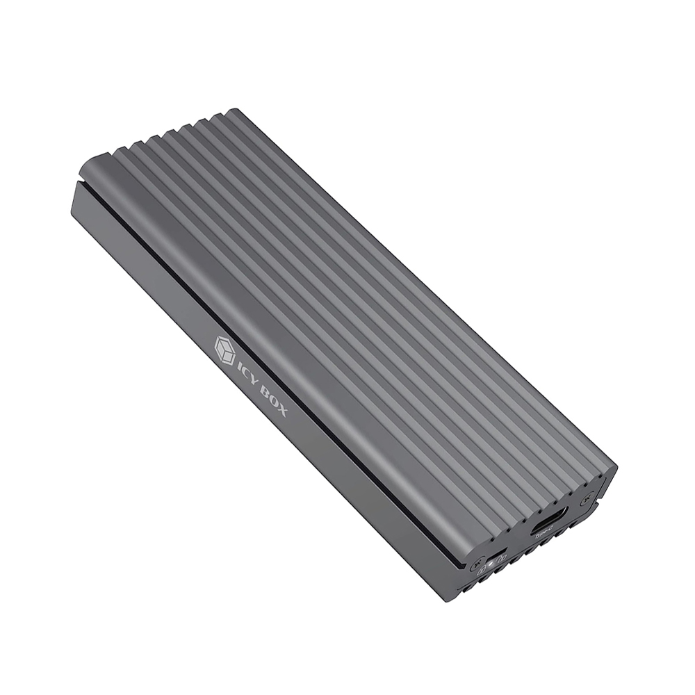 ICY BOX TYPE-C/USB 3.2 GEN2 TO PCIe NVMe/SATA SSD ENCLOSURE WITH WRITE PROTECTION ICY BOX TYPE-C/USB 3.2 GEN2 TO PCIe NVMe/SATA SSD ENCLOSURE WITH WRITE PROTECTION