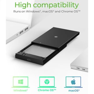 ICY BOX EXTERNAL USB 3.2 2.5' SATA ENCLOSURE WITH COMBI-CABLE BLACK 3 IB 200T C3 5