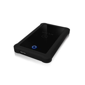 ICY BOX USB 3.2 EXTERNAL CASE FOR 2.5' SATA III HDD/SSD WITH SILICON SLEEVE 3 IB 233U3 B 5