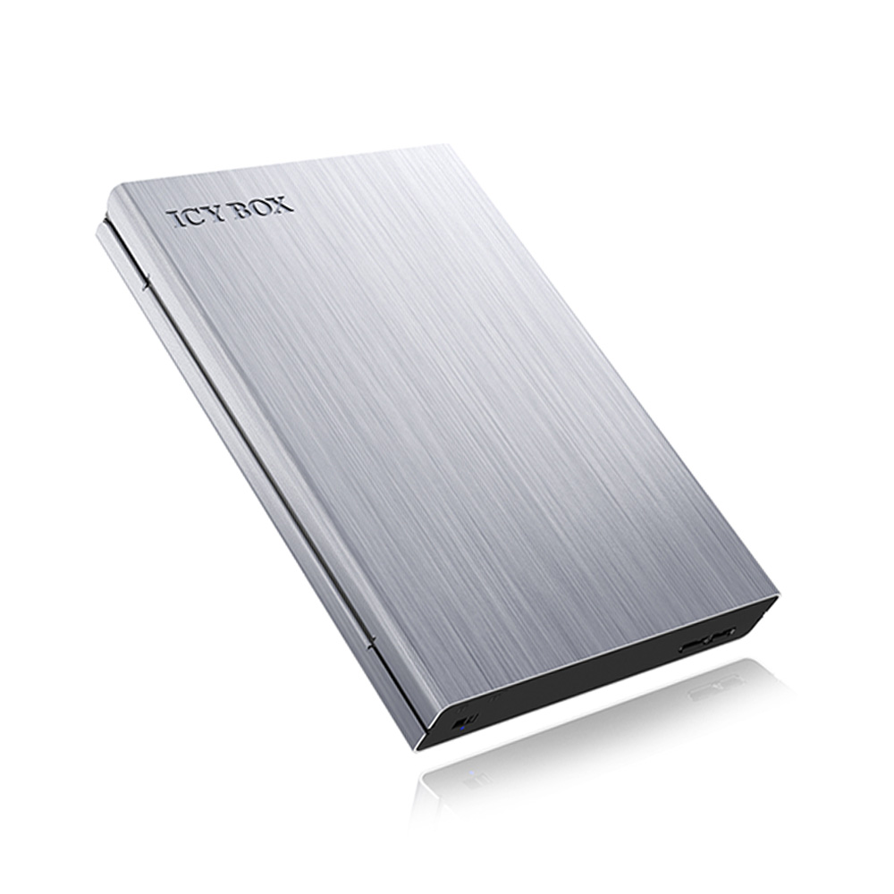 ICY BOX EXTERNAL USB 3.0 SATA ENCLOSURE SILVER ICY BOX EXTERNAL USB 3.0 SATA ENCLOSURE SILVER