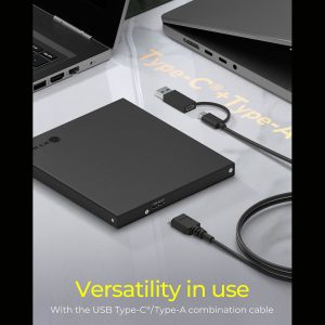 ICY BOX ENCLOSURE FOR ULTRA SLIM SATA DRIVE WITH COMBO CABLE 4 IB AC640 C3 4