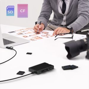 ICY BOX 2-WAY USB 3.2 CARD READER 2 IB CR504 C31 4