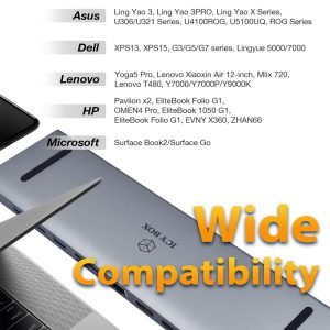 ICY BOX 11 IN 1 TYPE-C DOCKING STATION WITH TRIPLE VIDEO OUTPUT PD100W 2 IB DK2106 C 1