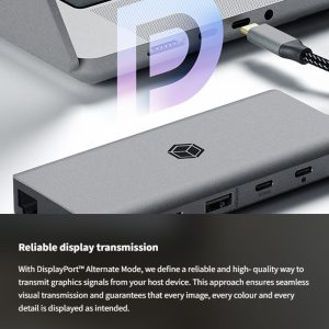 ICY BOX 12 IN 1 TYPE-C NOTEBOOK DOCKING STATION PD100W 3 IB DK4061 CPD 7