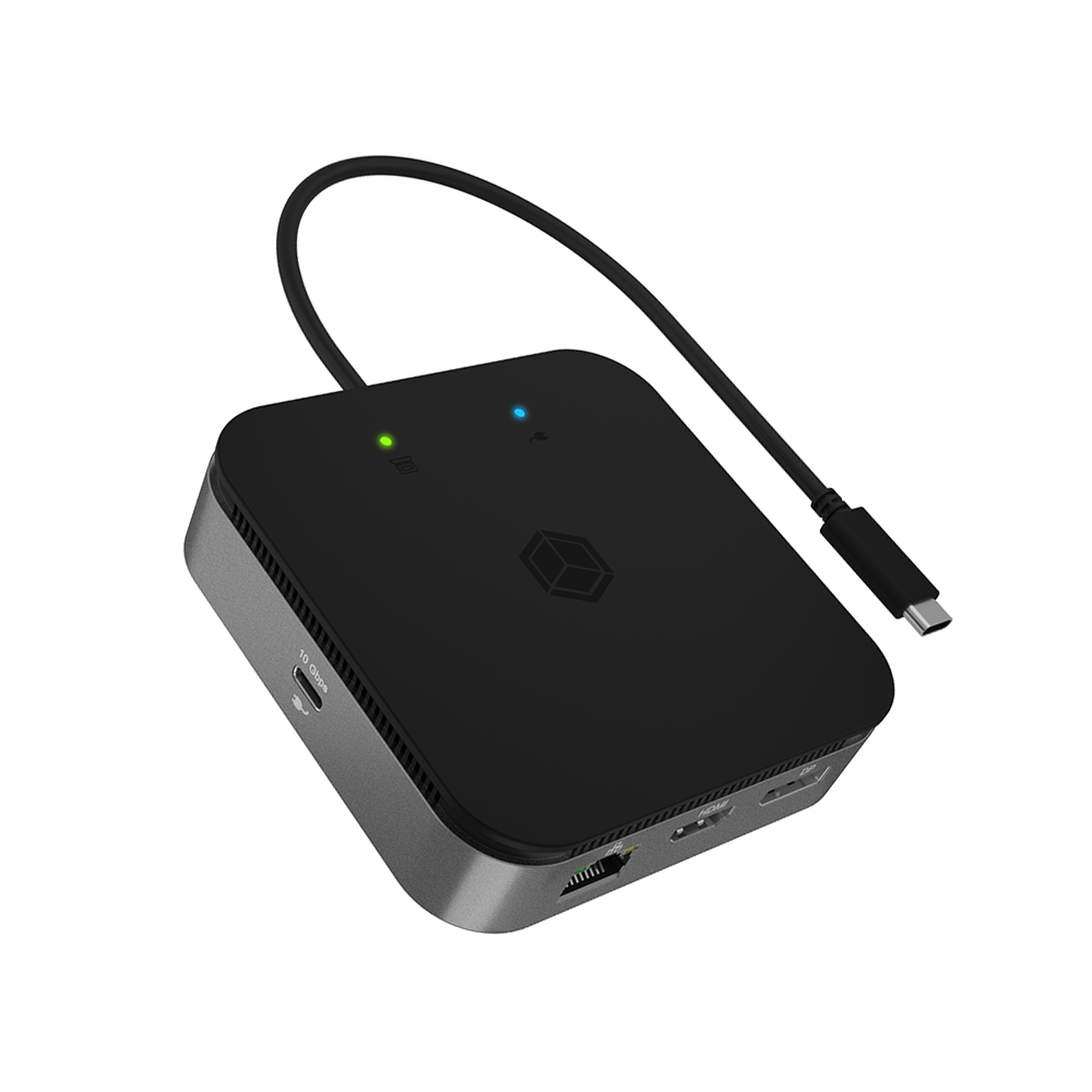 ICY BOX 7 IN 1 USB4 DOCKING STATION WITH DUAL VIDEO OUTPUT ICY BOX 7 IN 1 USB4 DOCKING STATION WITH DUAL VIDEO OUTPUT